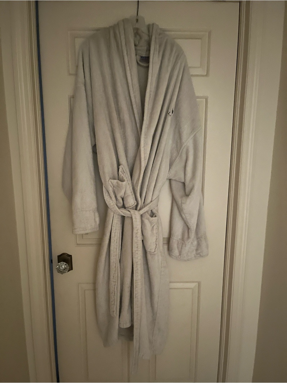 White 100% Cotton Salerno Bathrobe Women’s or Men’s